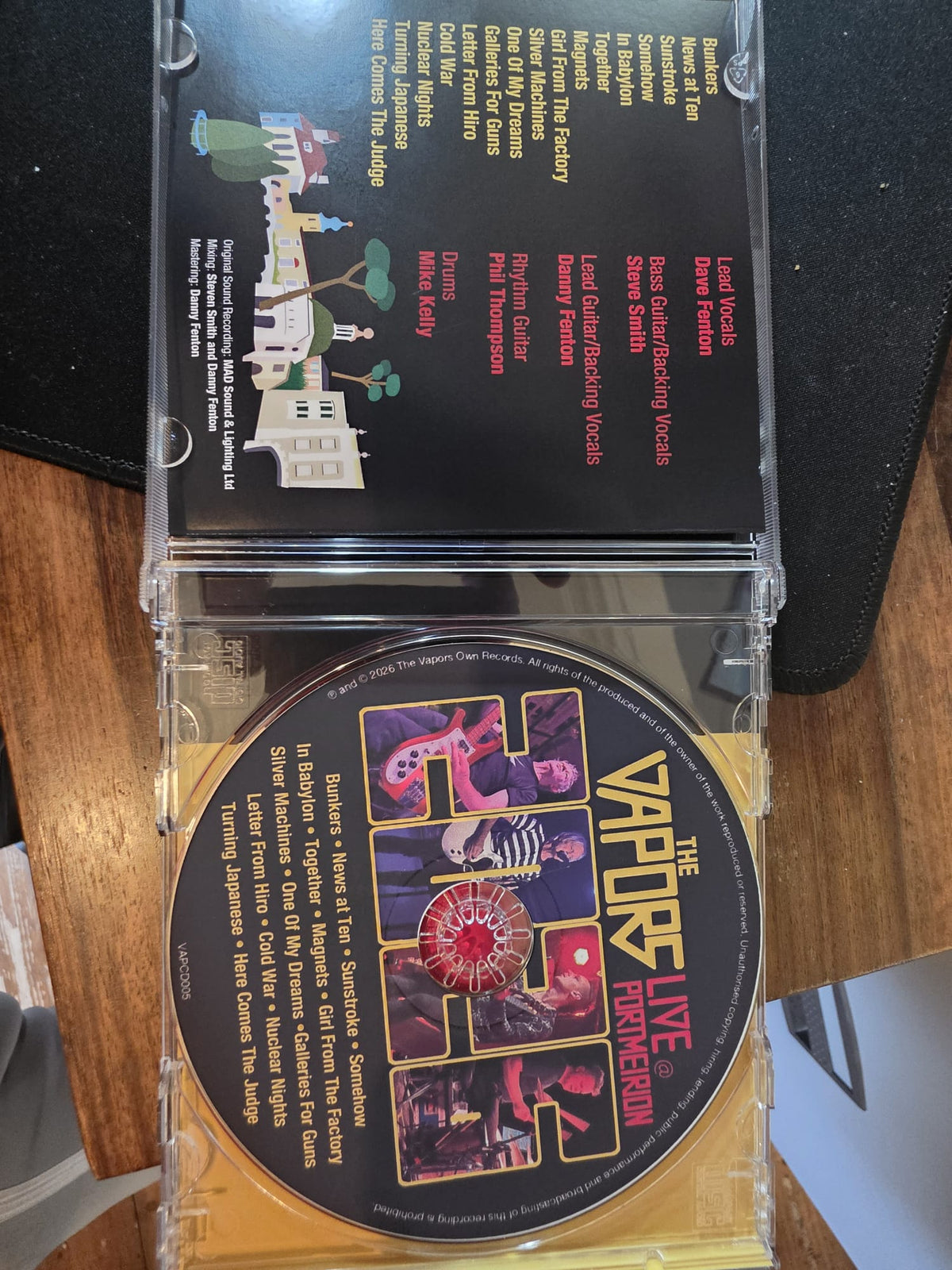 Live at Portmeirion 2026 CD